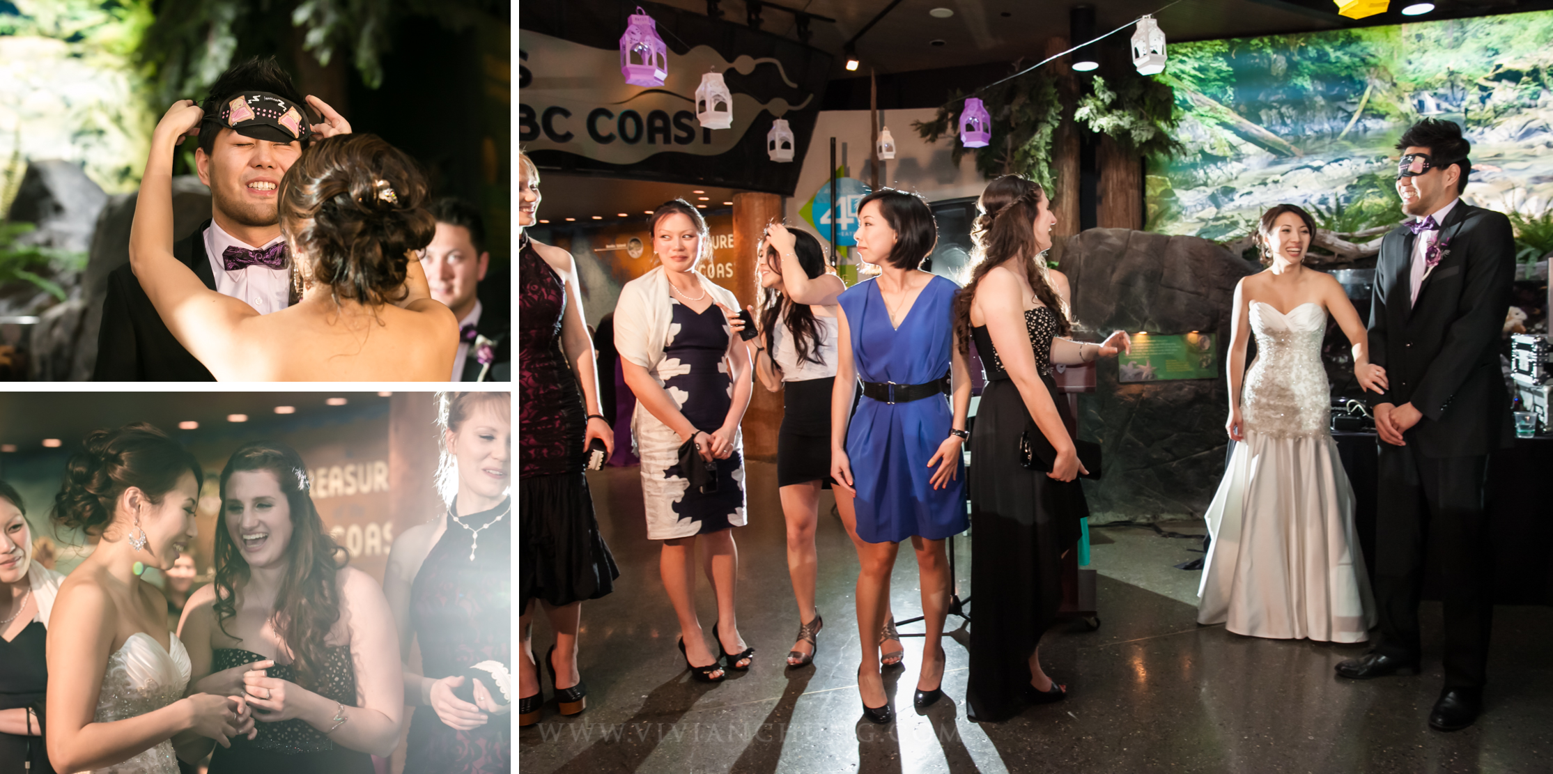 Shawn and michelle wedding, Vancouver Aquarium, Vancouver Aquarium Wedding